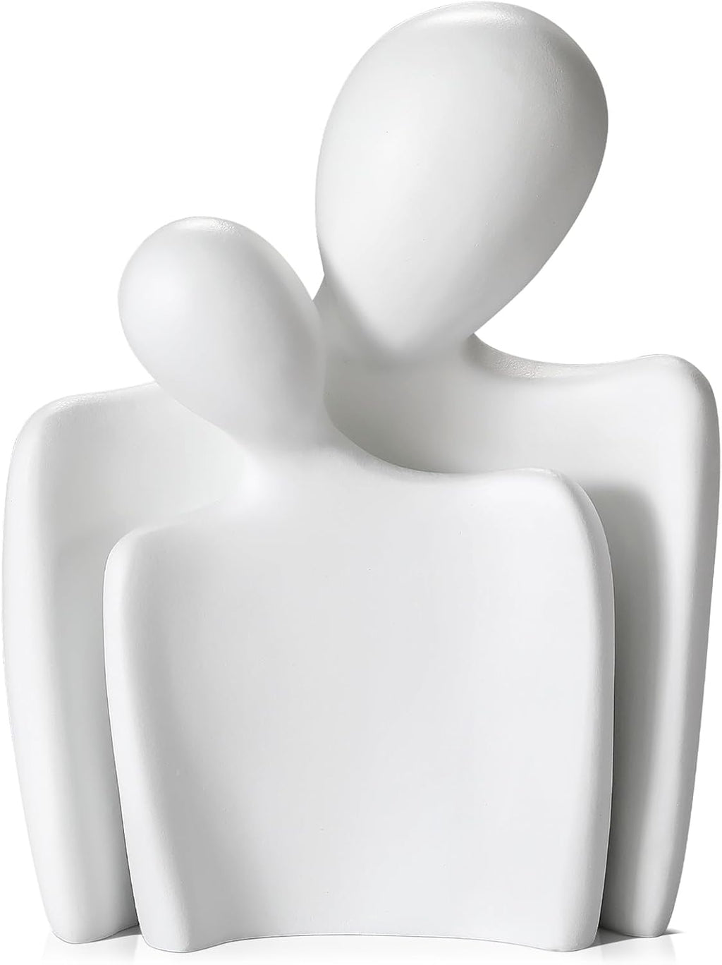 Sculptures Home Decor Lover Statues- 8 Inch, Resin Modern Home Decor Couple Statues，Decorations for Living Room Office Bookshelf Bedroom